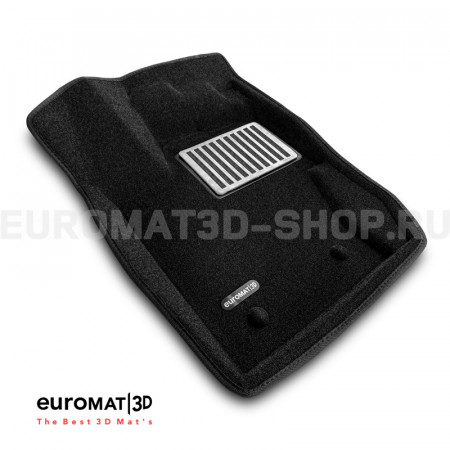 Текстильные 3D коврики Euromat3D Lux в салон для Lada Largus № EM3D-004200