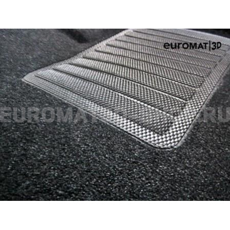 Текстильные 3D коврики Euromat3D Business в салон для Honda Civic 5D (2012-) № EMC3D-002603