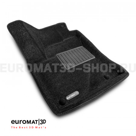 Текстильные 3D коврики Euromat3D Business в салон для Toyota Fortunner (2017-) № EMC3D-005102 Текстильные 3D коврики Euromat3D Business в салон для Toyota Fortunner (2017-) № EMC3D-005102
