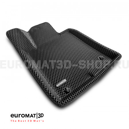 3D коврики Euromat3D EVA в салон для Hyundai Sonata (2017-) № EM3DEVA-002929