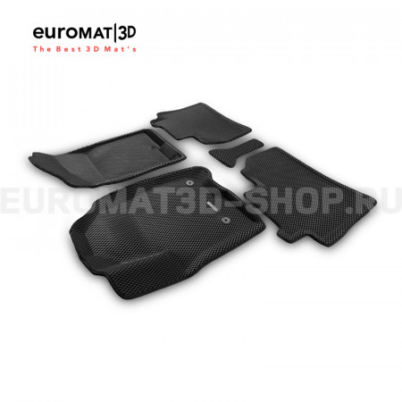 3D коврики Euromat3D EVA в салон для Chevrolet Tahoe (2021-) № EM3DEVA-001308