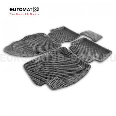 3D коврики Euromat3D EVA в салон для Exeed VX (2021-2023) № EM3DEVA-001424 3D коврики Euromat3D EVA в салон для Exeed VX (2021-2023) № EM3DEVA-001424