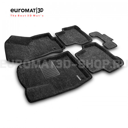 Текстильные 3D коврики Euromat3D Business в салон для Audi Q3 (2020-) № EMC3D-001115G Серые Текстильные 3D коврики Euromat3D Business в салон для Audi Q3 (2020-) № EMC3D-001115G Серые