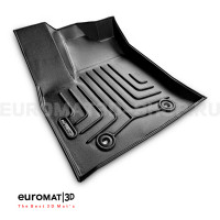 3D коврики Euromat3D Liner в салон для Peugeot 4007 № EM3DLI-003609