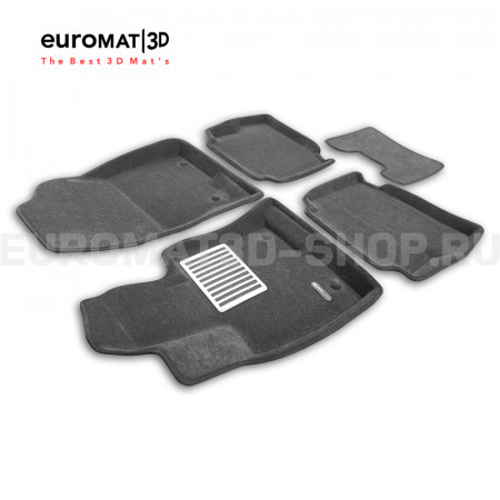 Текстильные 3D коврики Euromat3D Lux в салон для Mazda CX-9 (2017-) № EM3D-003401G Серые Текстильные 3D коврики Euromat3D Lux в салон для Mazda CX-9 (2017-) № EM3D-003401G Серые