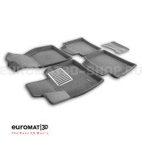Текстильные 3D коврики Euromat3D Lux в салон для Hongqi HS5 (2019-) № EM3D-001480G Серые Текстильные 3D коврики Euromat3D Lux в салон для Hongqi HS5 (2019-) № EM3D-001480G Серые