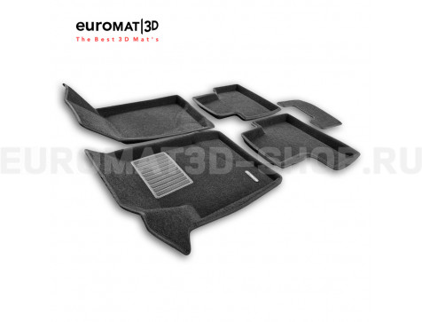 Текстильные 3D коврики Euromat3D Business в салон для Lada Niva Travel (2020-) № EMC3D-005312 Текстильные 3D коврики Euromat3D Business в салон для Lada Niva Travel (2020-) № EMC3D-005312